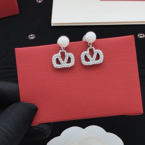 Replica Valentino Earrings For Women #1261599 $29.00 USD for Wholesale