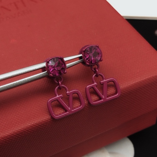 Replica Valentino Earrings For Women #1261629 $27.00 USD for Wholesale