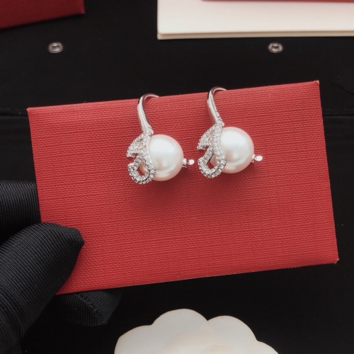 Replica Valentino Earrings For Women #1261634 $29.00 USD for Wholesale