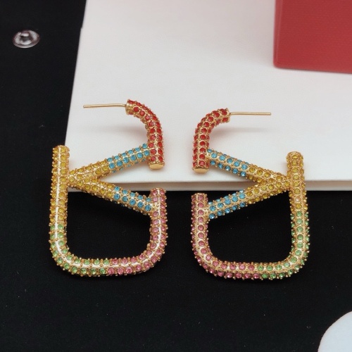 Replica Valentino Earrings For Women #1261694 $36.00 USD for Wholesale