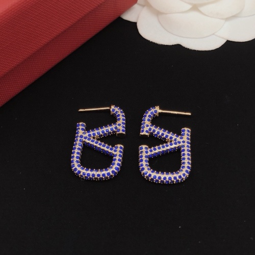 Replica Valentino Earrings For Women #1261706 $32.00 USD for Wholesale