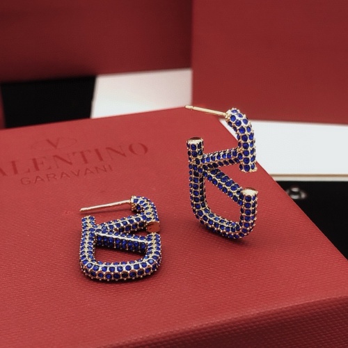 Replica Valentino Earrings For Women #1261706 $32.00 USD for Wholesale