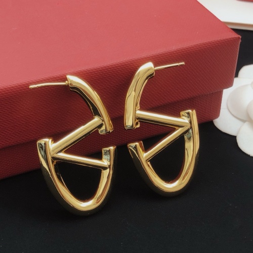 Replica Valentino Earrings For Women #1261730 $34.00 USD for Wholesale