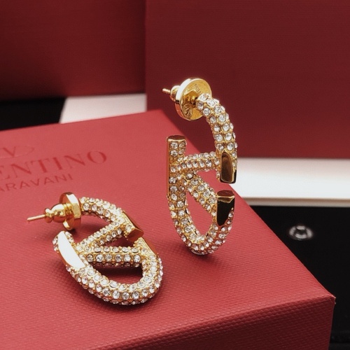 Replica Valentino Earrings For Women #1261732 $34.00 USD for Wholesale