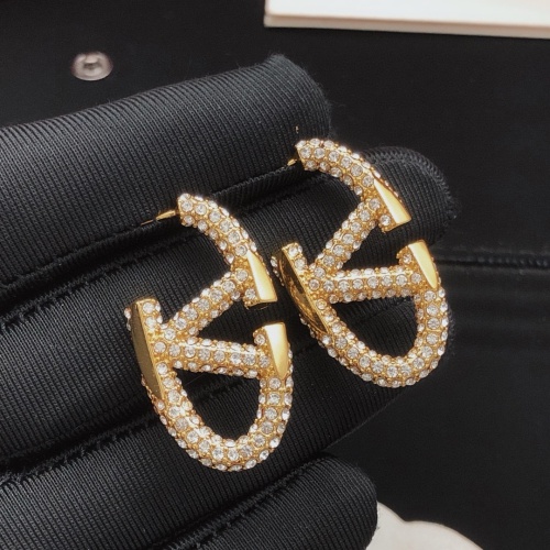 Replica Valentino Earrings For Women #1261732 $34.00 USD for Wholesale