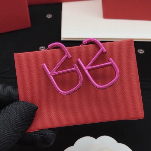 Replica Valentino Earrings For Women #1261739 $32.00 USD for Wholesale