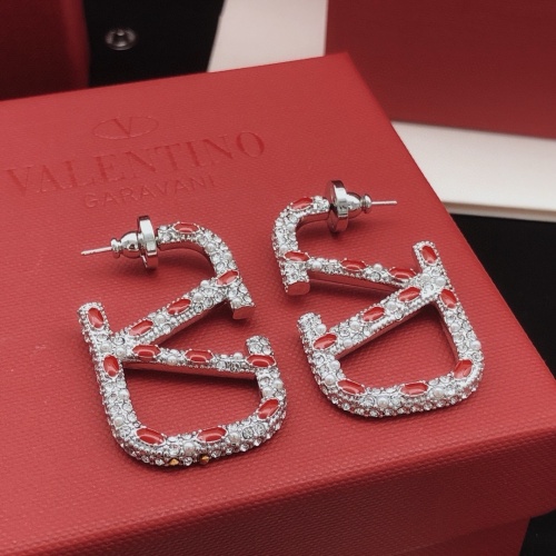 Replica Valentino Earrings For Women #1261743 $36.00 USD for Wholesale