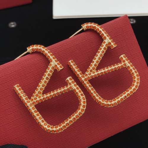 Replica Valentino Earrings For Women #1261745 $36.00 USD for Wholesale