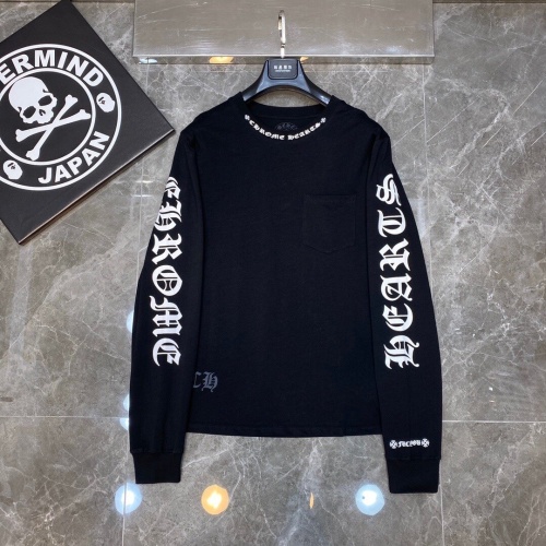 Wholesale Chrome Hearts T-Shirts Long Sleeved For Unisex #1261748 $36.00 USD, Wholesale Quality Replica Chrome Hearts T-Shirts