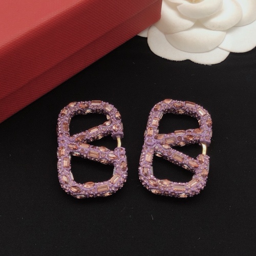 Replica Valentino Earrings For Women #1261749 $48.00 USD for Wholesale