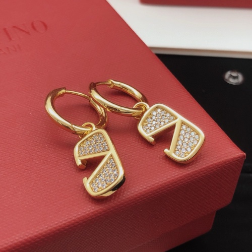 Replica Valentino Earrings For Women #1261758 $29.00 USD for Wholesale