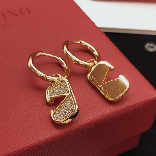 Replica Valentino Earrings For Women #1261758 $29.00 USD for Wholesale