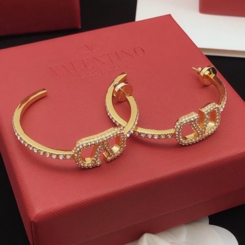 Replica Valentino Earrings For Women #1261760 $36.00 USD for Wholesale