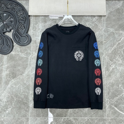 Wholesale Chrome Hearts T-Shirts Long Sleeved For Unisex #1261763 $36.00 USD, Wholesale Quality Replica Chrome Hearts T-Shirts