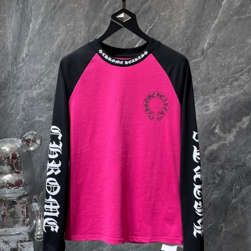 Wholesale Chrome Hearts T-Shirts Long Sleeved For Unisex #1261769 $36.00 USD, Wholesale Quality Replica Chrome Hearts T-Shirts