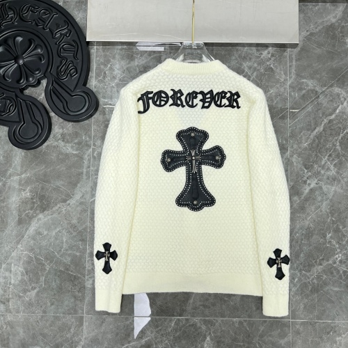 Replica Chrome Hearts Sweater Long Sleeved For Unisex #1261789 $60.00 USD for Wholesale