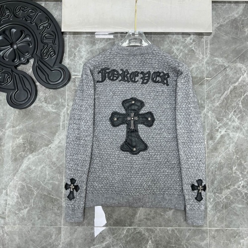 Replica Chrome Hearts Sweater Long Sleeved For Unisex #1261791 $60.00 USD for Wholesale