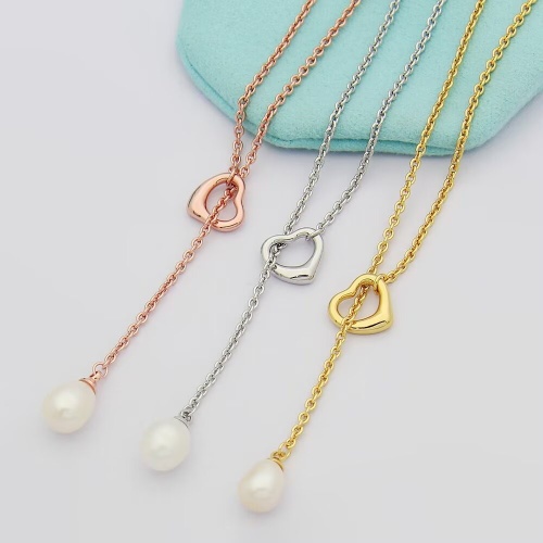 Replica Tiffany Necklaces For Women #1261815 $25.00 USD for Wholesale