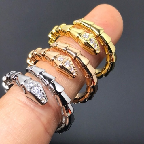 Replica Bvlgari Rings #1261822 $32.00 USD for Wholesale