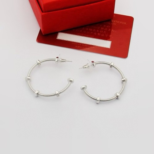 Wholesale Cartier Earrings For Women #1261873 $27.00 USD, Wholesale Quality Replica Cartier Earrings