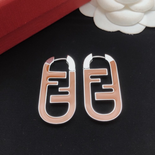 Replica Fendi Earrings For Women #1261884 $34.00 USD for Wholesale