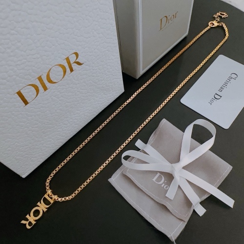 Replica Christian Dior Necklaces #1261896 $40.00 USD for Wholesale