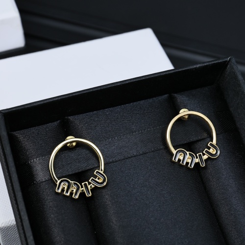 Wholesale MIU MIU Earrings For Women #1261949 $25.00 USD, Wholesale Quality Replica MIU MIU Earrings