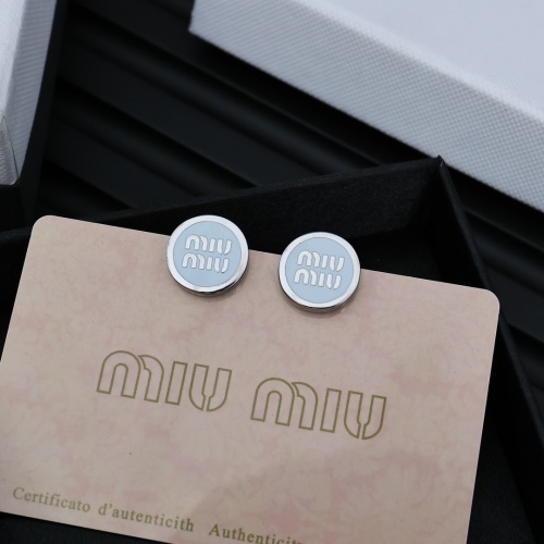 Wholesale MIU MIU Earrings For Women #1261950 $27.00 USD, Wholesale Quality Replica MIU MIU Earrings