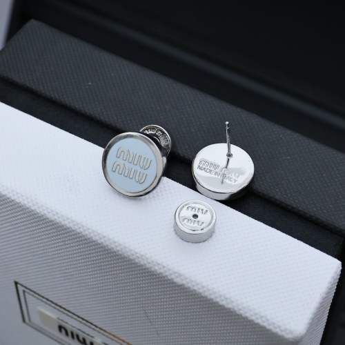 Replica MIU MIU Earrings For Women #1261950 $27.00 USD for Wholesale