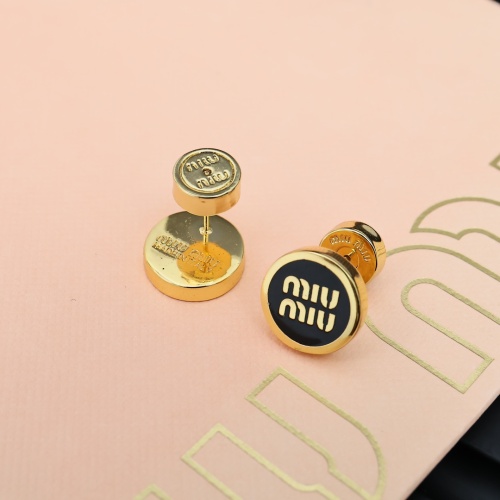 Replica MIU MIU Earrings For Women #1261953 $27.00 USD for Wholesale