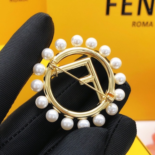 Replica Fendi Brooches For Women #1261957 $29.00 USD for Wholesale