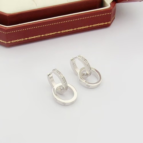 Wholesale Cartier Earrings For Women #1261958 $29.00 USD, Wholesale Quality Replica Cartier Earrings