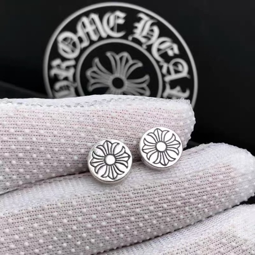 Wholesale Chrome Hearts Earrings For Women #1261991 $29.00 USD, Wholesale Quality Replica Chrome Hearts Earrings