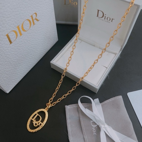 Replica Christian Dior Necklaces #1261993 $40.00 USD for Wholesale