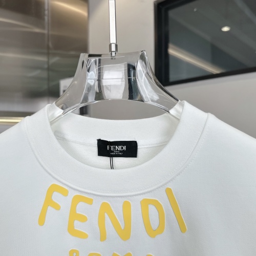 Replica Fendi Hoodies Long Sleeved For Unisex #1262004 $56.00 USD for Wholesale