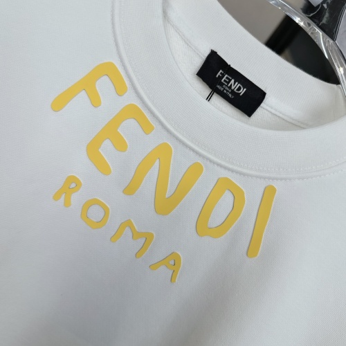 Replica Fendi Hoodies Long Sleeved For Unisex #1262004 $56.00 USD for Wholesale