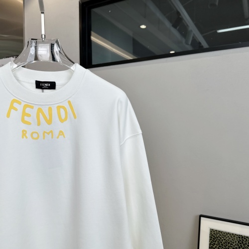 Replica Fendi Hoodies Long Sleeved For Unisex #1262004 $56.00 USD for Wholesale