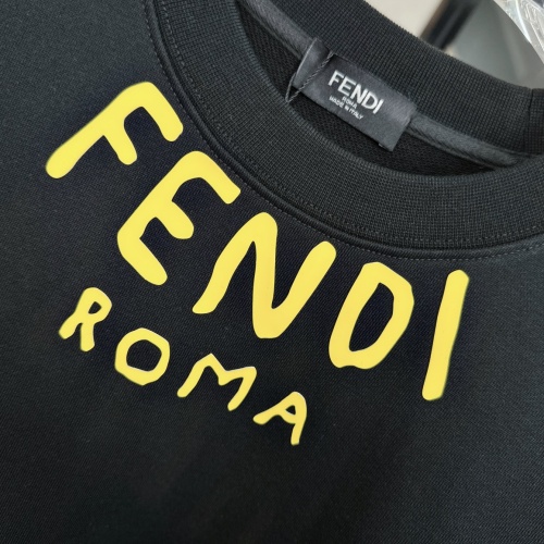 Replica Fendi Hoodies Long Sleeved For Unisex #1262005 $56.00 USD for Wholesale