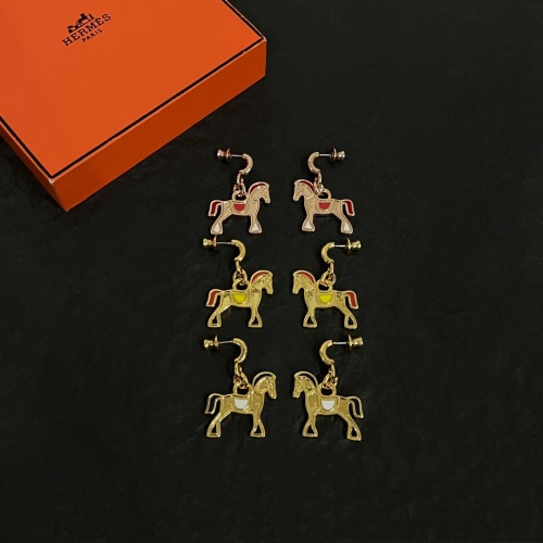 Replica Hermes Earrings For Women #1262006 $42.00 USD for Wholesale