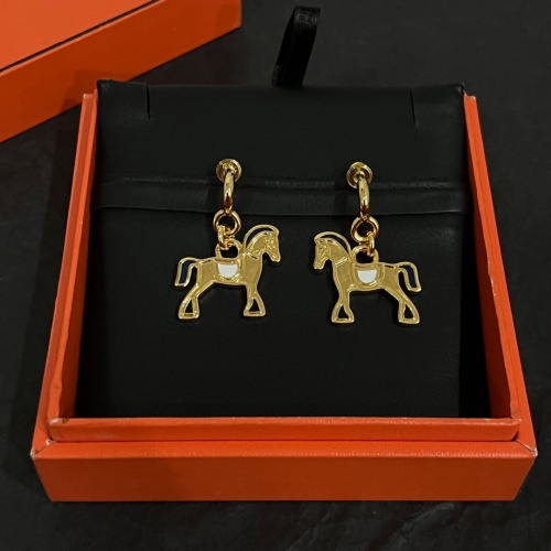 Wholesale Hermes Earrings For Women #1262007 $42.00 USD, Wholesale Quality Replica Hermes Earrings