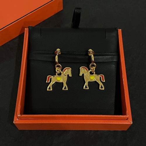 Wholesale Hermes Earrings For Women #1262008 $42.00 USD, Wholesale Quality Replica Hermes Earrings