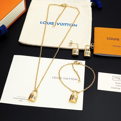 Wholesale Louis Vuitton LV Jewelry Set #1262077 $56.00 USD, Wholesale Quality Replica Louis Vuitton LV Jewelry Set