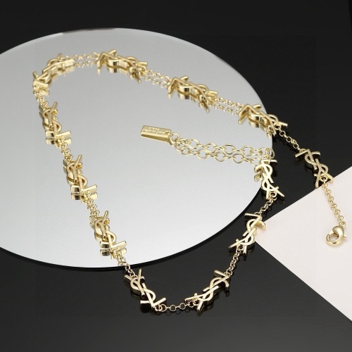 Wholesale Yves Saint Laurent YSL Necklaces #1262081 $34.00 USD, Wholesale Quality Replica Yves Saint Laurent YSL Necklaces