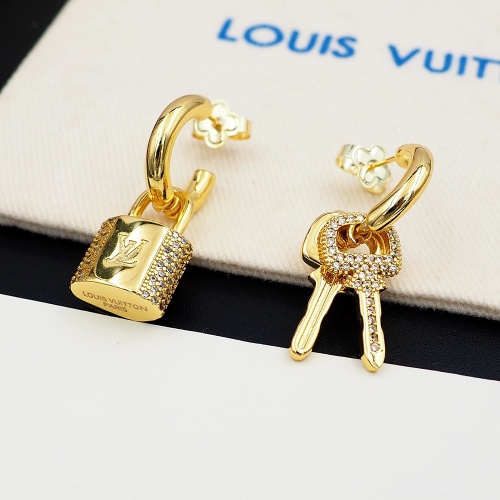 Wholesale Louis Vuitton Earrings For Women #1262139 $29.00 USD, Wholesale Quality Replica Louis Vuitton Earrings