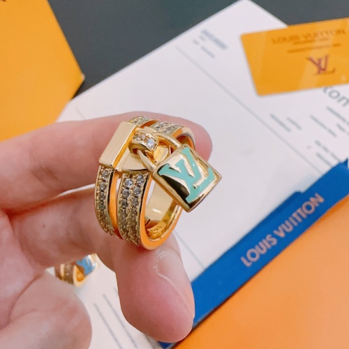 Wholesale Louis Vuitton LV Rings #1262150 $34.00 USD, Wholesale Quality Replica Louis Vuitton LV Rings