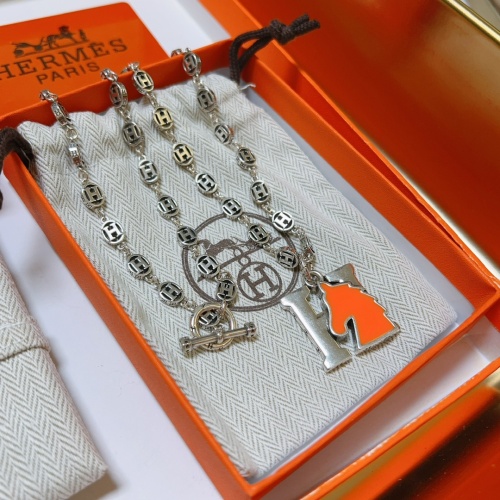 Replica Hermes Necklaces #1262152 $56.00 USD for Wholesale