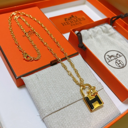 Replica Hermes Necklaces #1262153 $42.00 USD for Wholesale