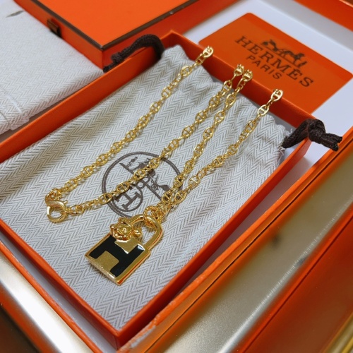 Replica Hermes Necklaces #1262153 $42.00 USD for Wholesale