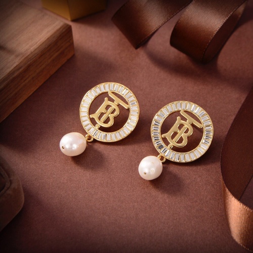 Wholesale Burberry Earrings For Women #1262161 $29.00 USD, Wholesale Quality Replica Burberry Earrings