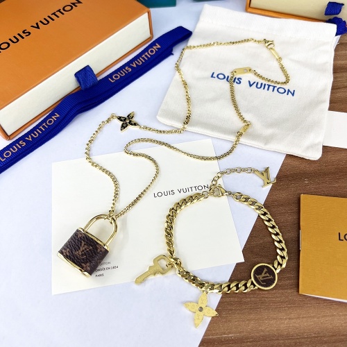 Wholesale Louis Vuitton LV Jewelry Set #1262246 $48.00 USD, Wholesale Quality Replica Louis Vuitton LV Jewelry Set